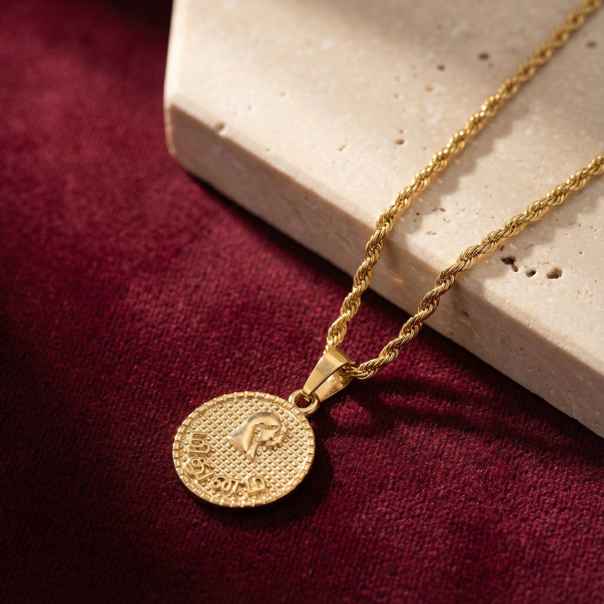 Tamil Astrology Sign Necklace