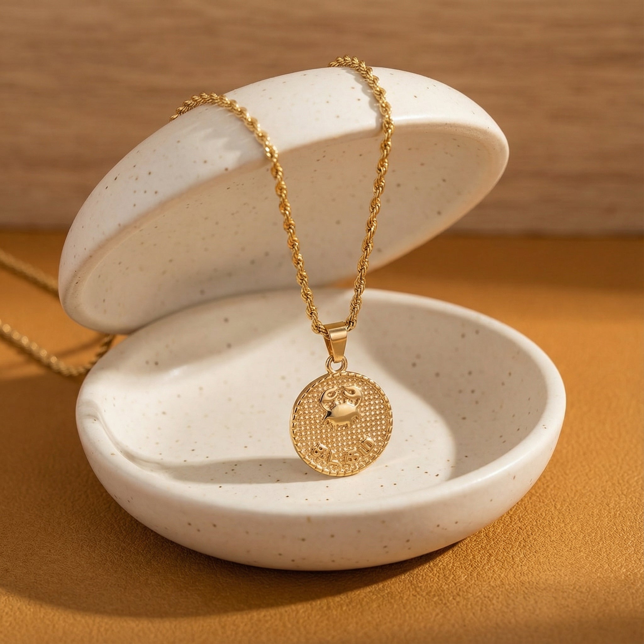 Tamil Astrology Sign Necklace