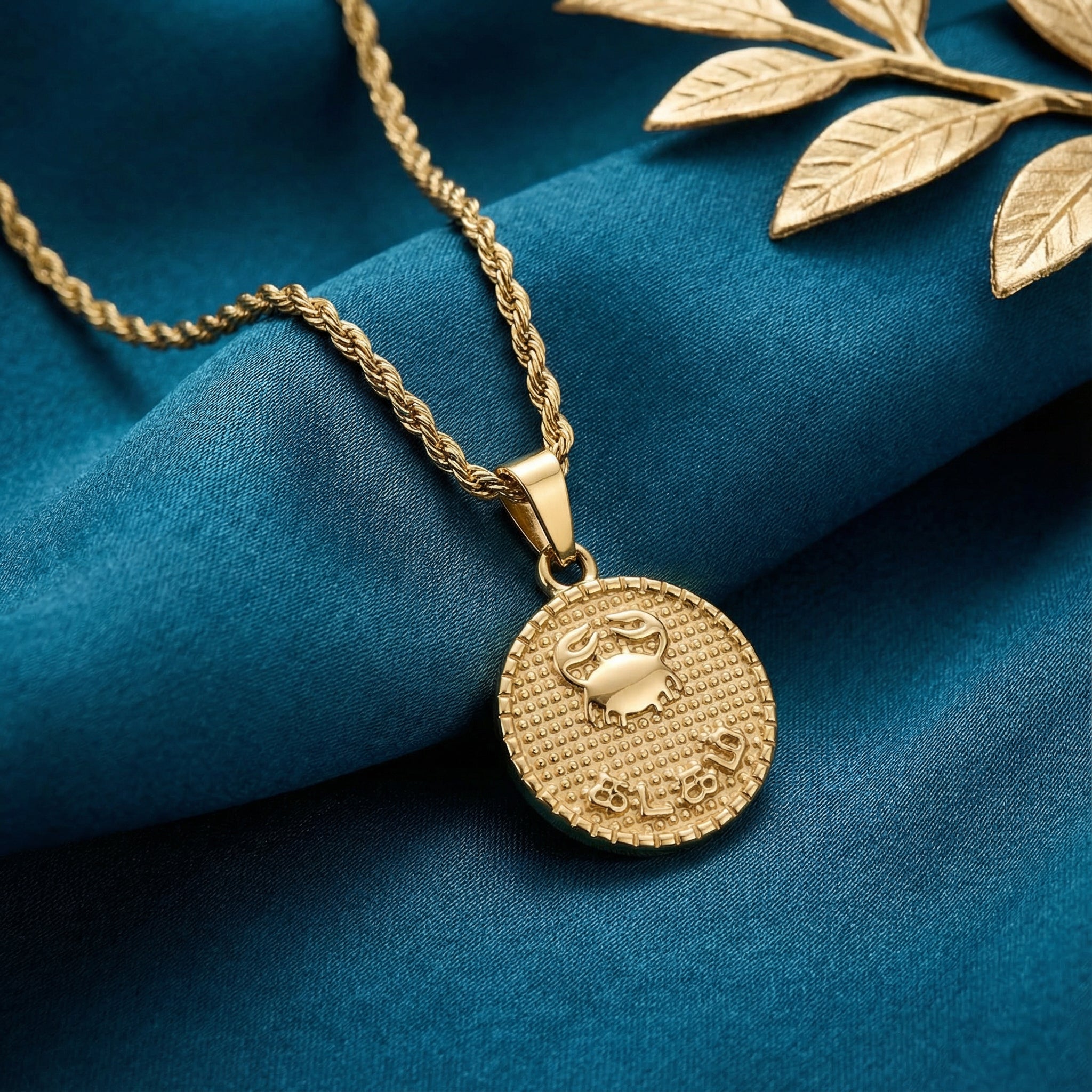 Tamil Astrology Sign Necklace