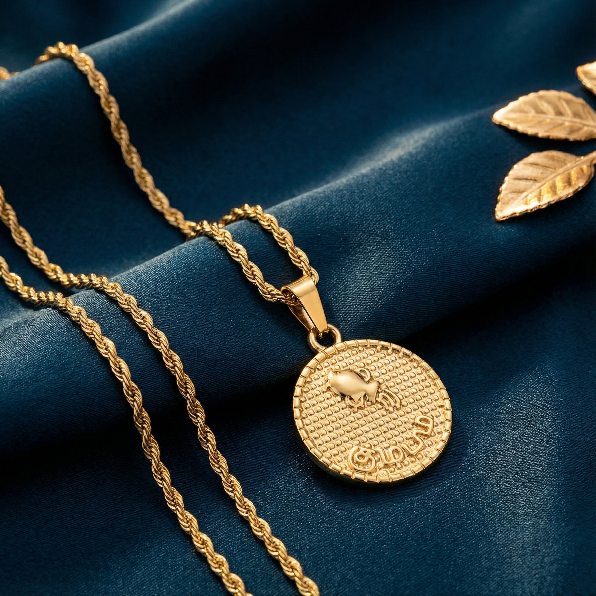 Tamil Astrology Sign Necklace