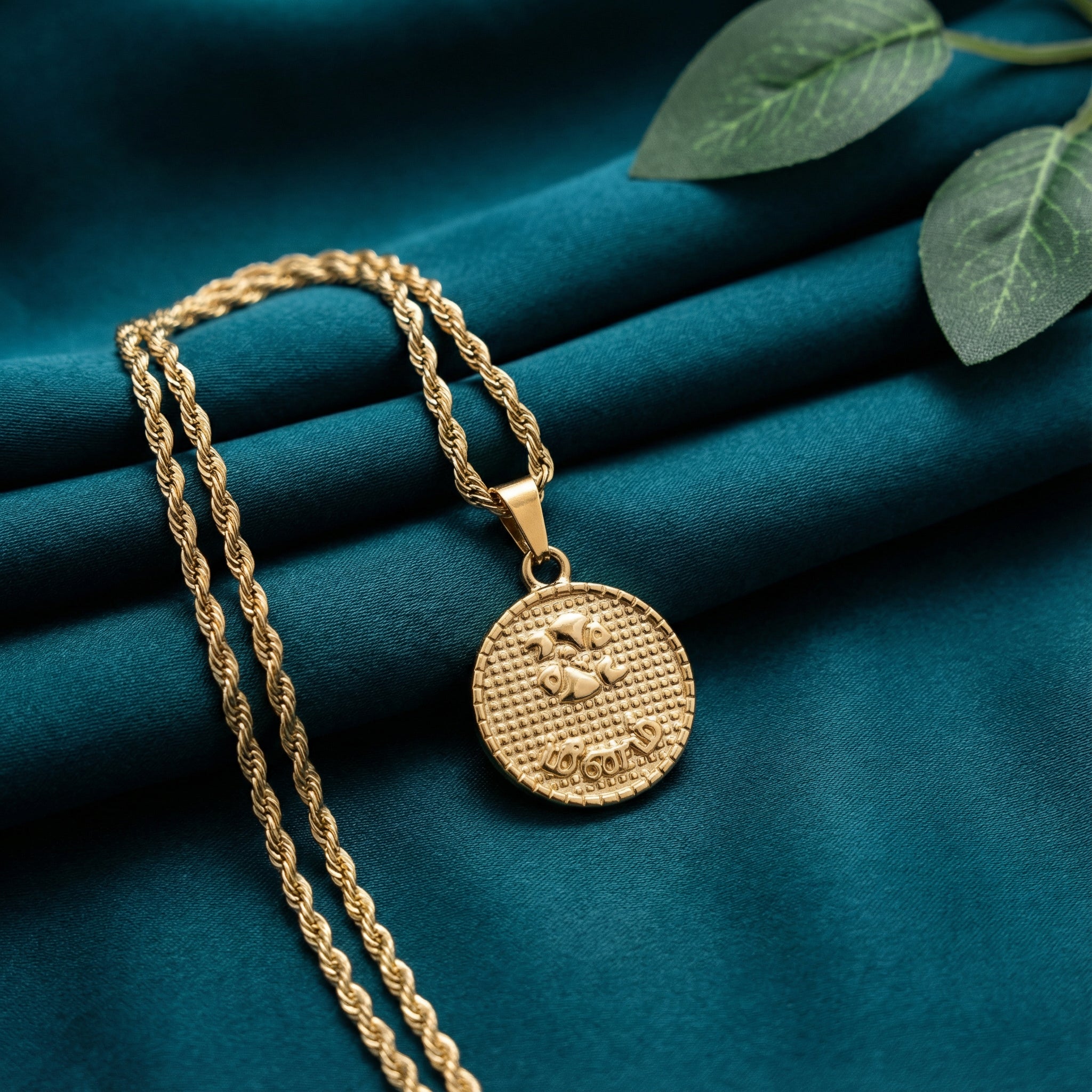 Tamil Astrology Sign Necklace