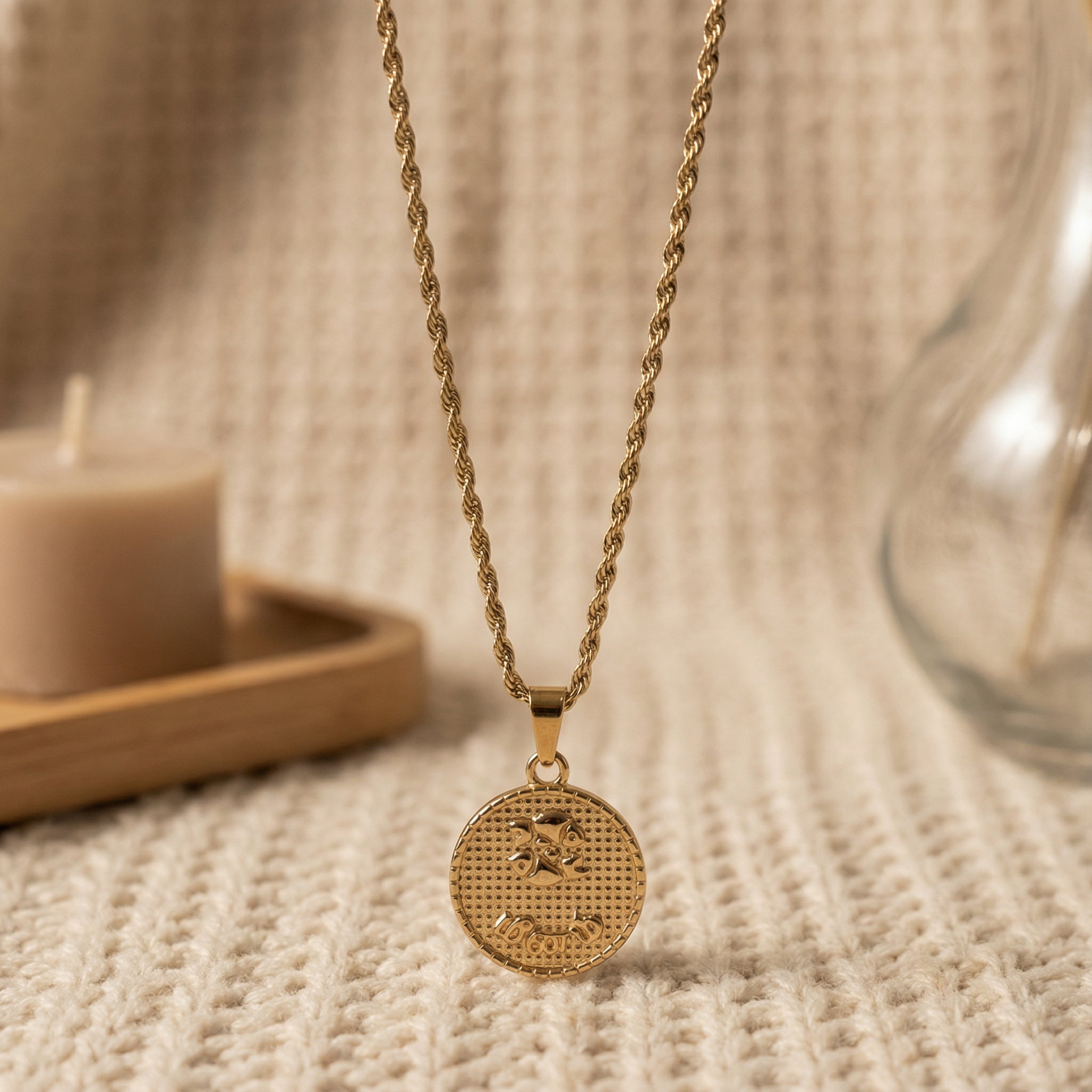 Tamil Astrology Sign Necklace