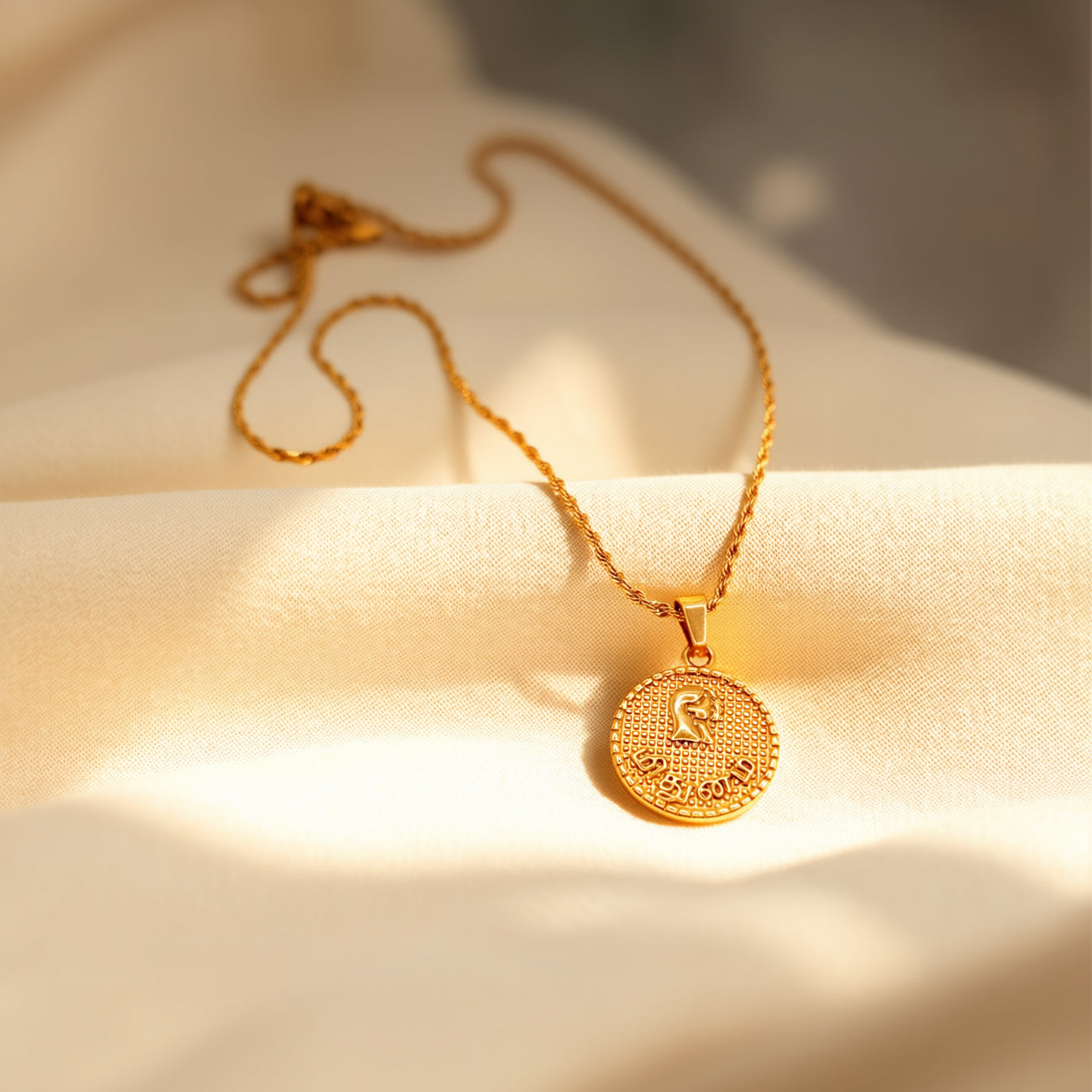 Tamil Astrology Sign Necklace