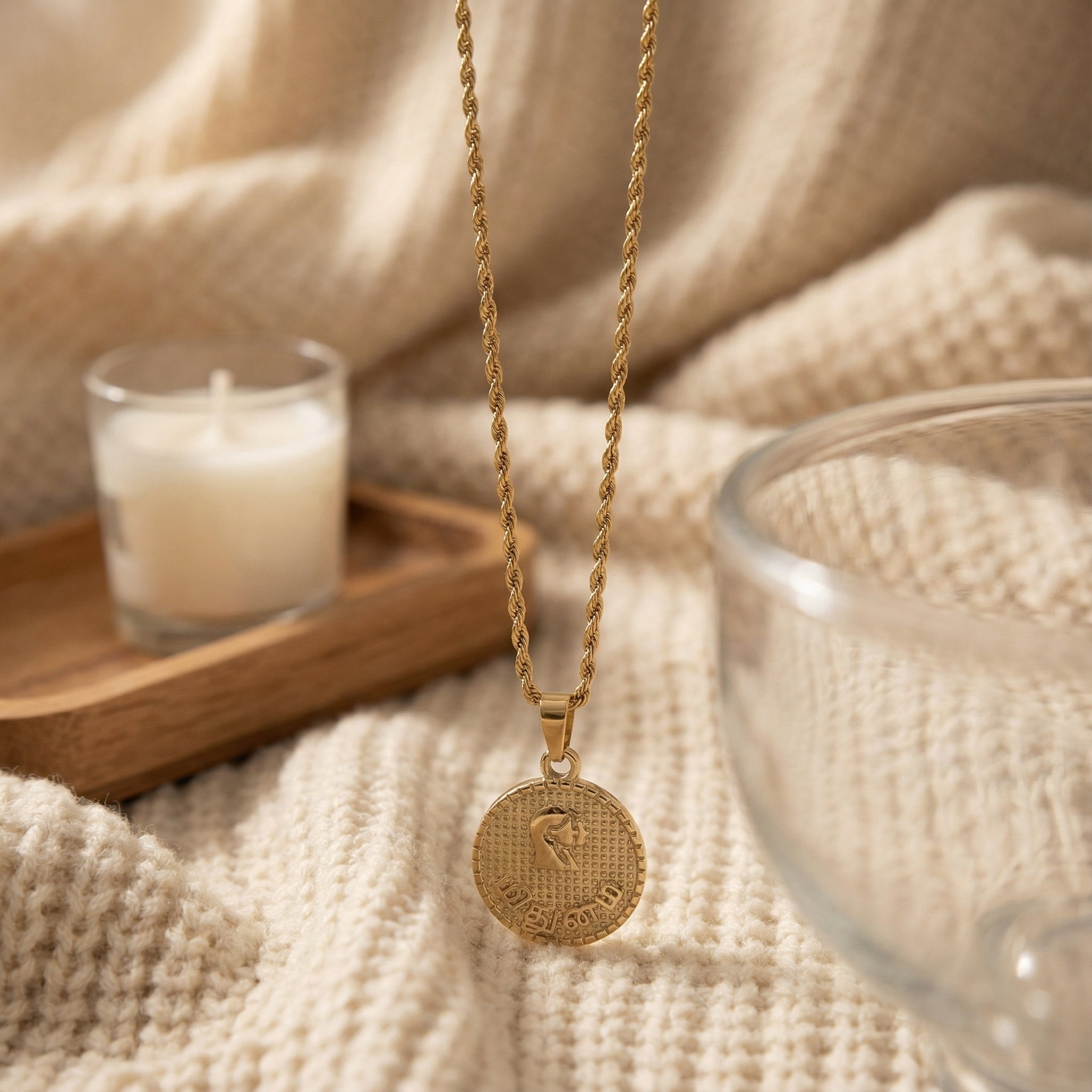 Tamil Astrology Sign Necklace