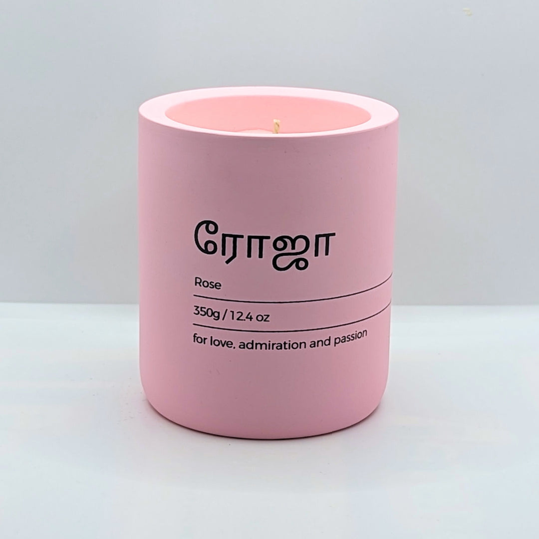 Tamil Scented Candles