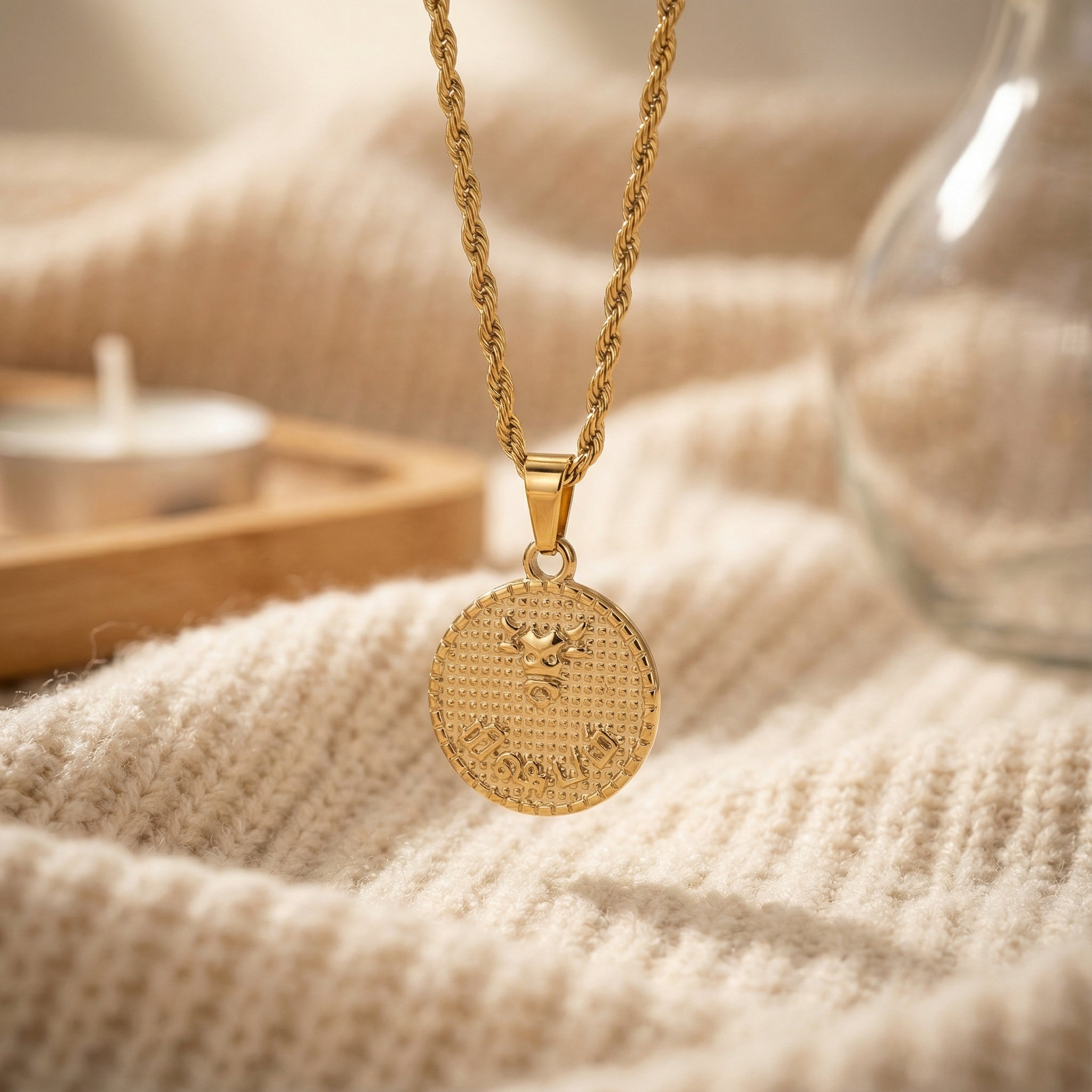 Tamil Astrology Sign Necklace