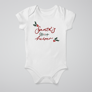 Santa's Kutti Helper Baby Bodysuit