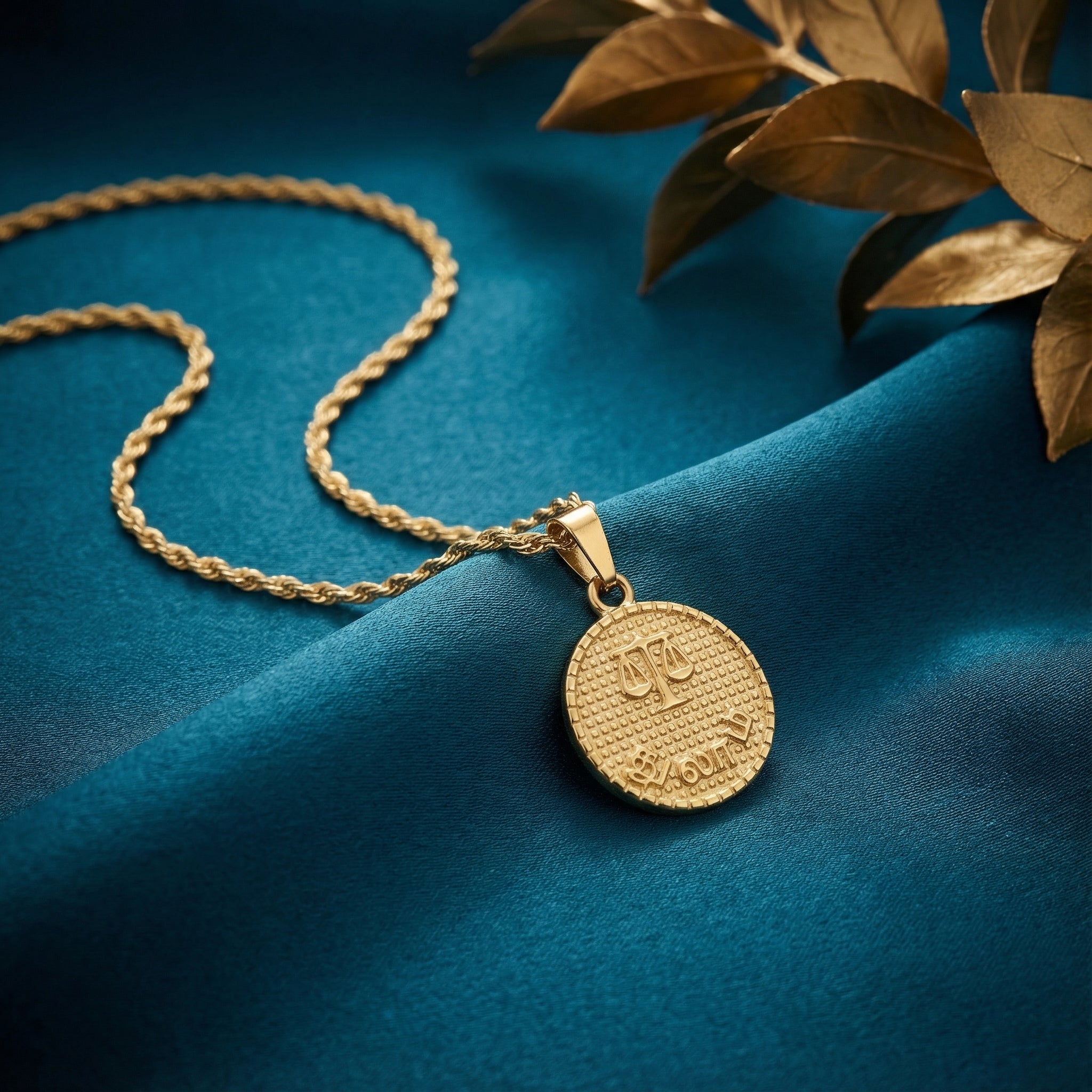 Tamil Astrology Sign Necklace