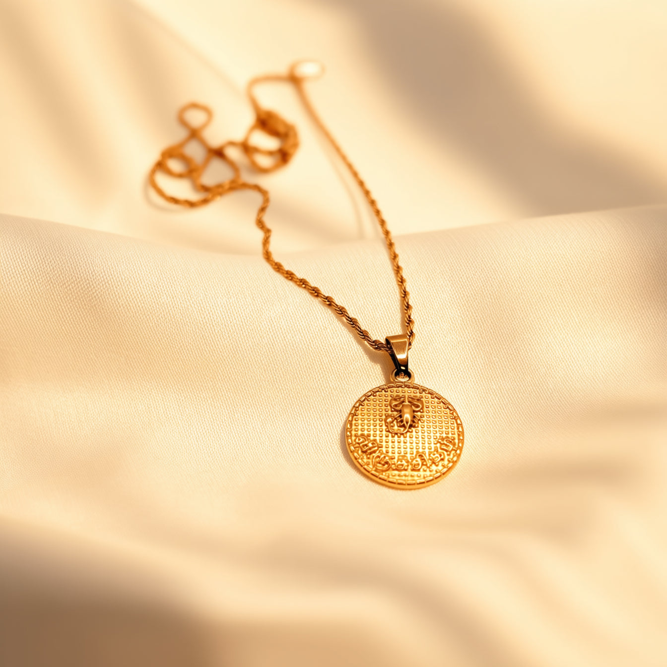 Tamil Astrology Sign Necklace