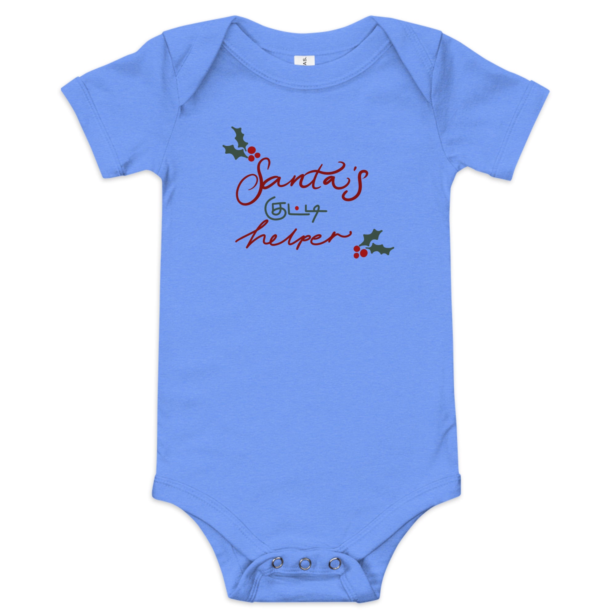 Santa's Kutti Helper Baby Bodysuit